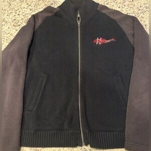 Harley Davidson Zip Up Sweater size XL